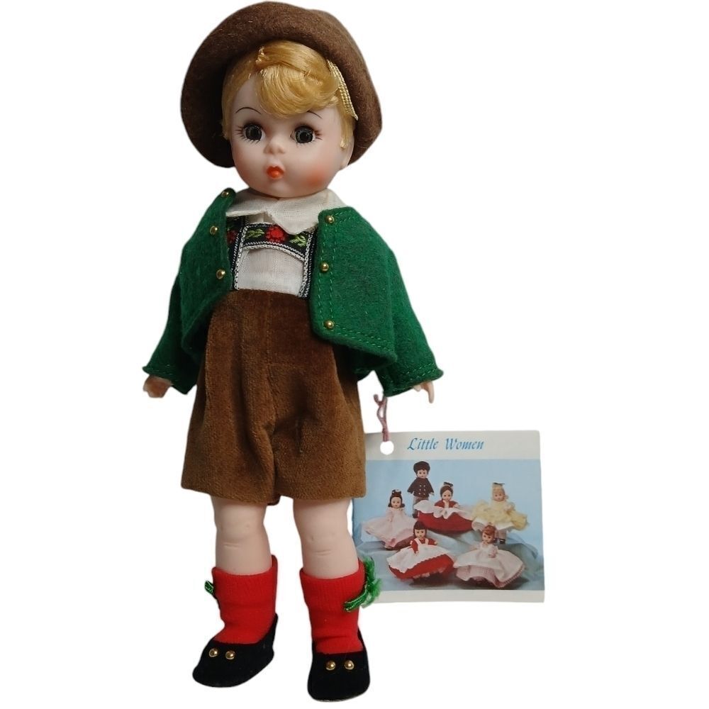 Madame Alexander #599 Austria Boy 8" Doll w/Original Box, Wrist Tag